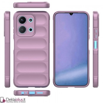 Magic Shield guminis dėklas su kameros apsauga - violetinis (Xiaomi Redmi 15C 4G) Magic Shield guminis dėklas su kameros apsauga - violetinis (Xiaomi Redmi 15C 4G)